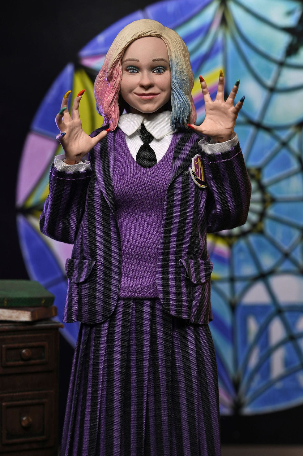 Miniatura: Wednesday Action Figures 2 Pack Wednesday Addams (Nevermore Uniform) and Enid 20