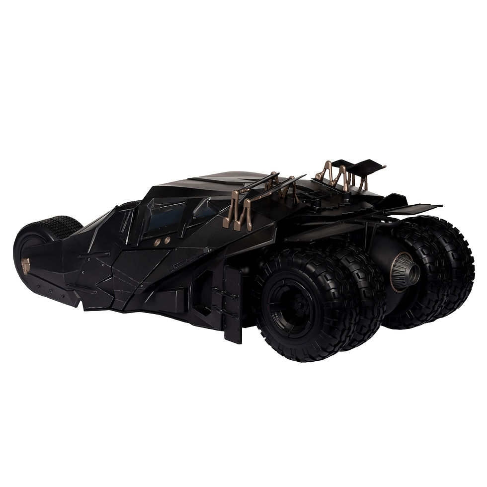 Thumbnail: DC Multiverse Vehicle Tumbler with Lucuis Fox (The Dark Knight) (Gold Label)
