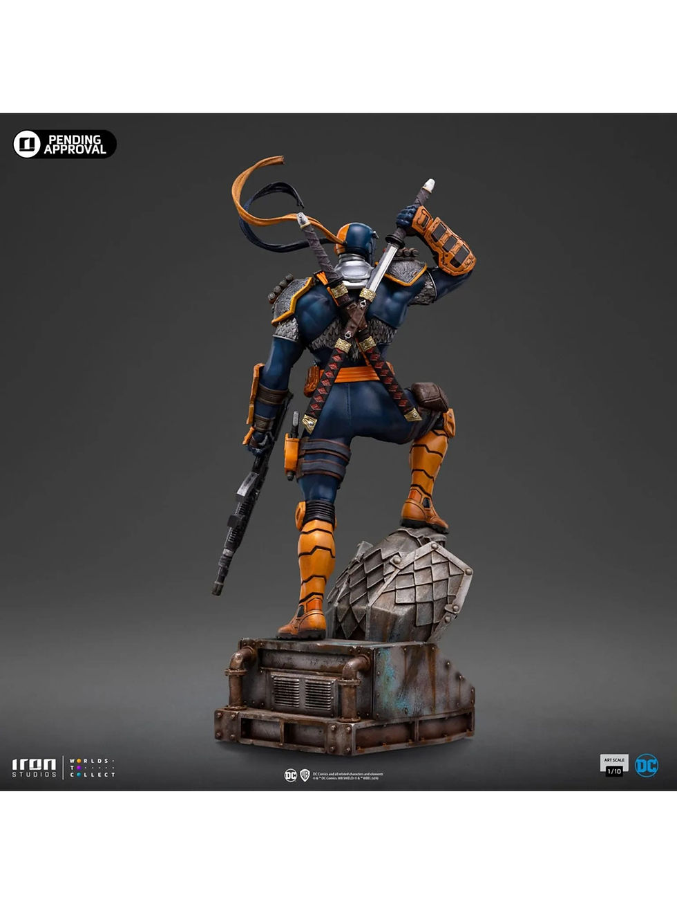 Miniatura: DC Comics Series #9 Art Scale Statue 1/10 Deathstroke 26 cm