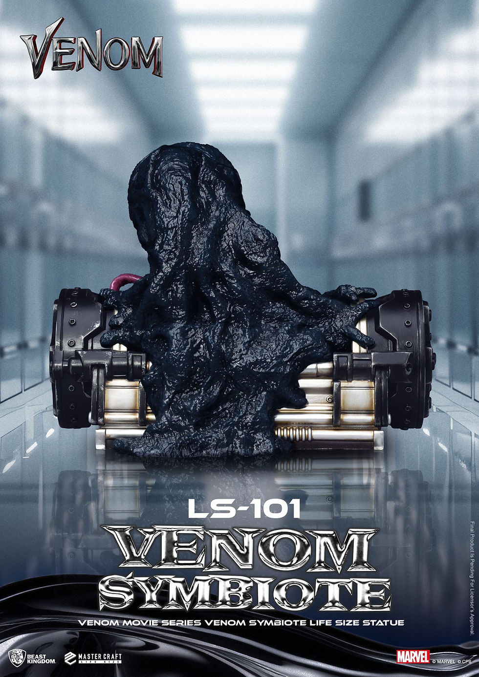 Miniatura: Venom Movie Series Life-Size Statue Venom Symbiote LS-101 24 cm
