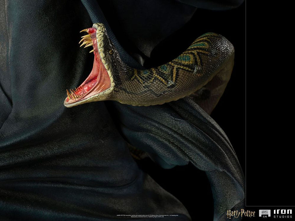 Thumbnail: Harry Potter Legacy Replica Statue 1/4 Voldemort & Nagini by Iron Studios
