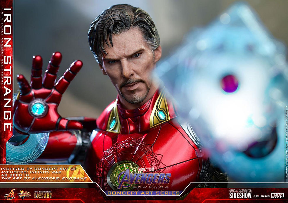 Thumbnail: Avengers: Endgame Concept Art Series PVC Action Figure 1/6 Iron Strange 32 cm
