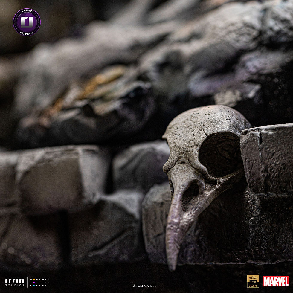 Miniatura: Marvel Deluxe BDS Art Scale Statue 1/10 Thanos Infinity Gaunlet Diorama 42 cm