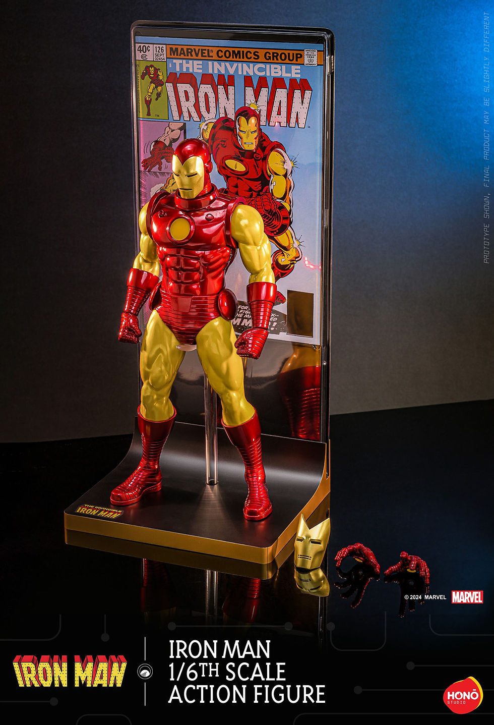Miniatura: HONO STUDIO Iron man 1/6 Marvel Comics HS05