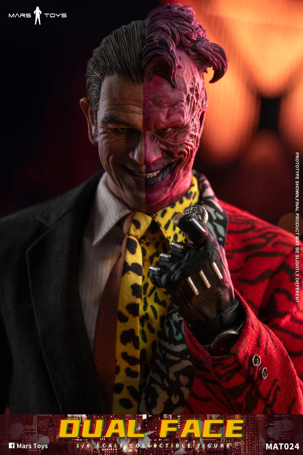 Miniatura: Mars Toys Dual Face MAT024 1/6 Due Facce