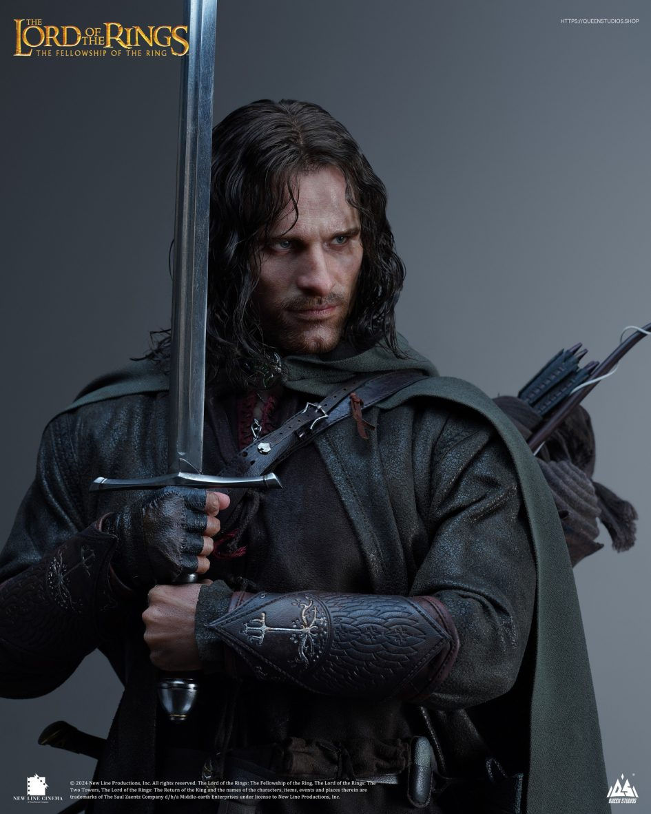 Miniatura: Queen Studios LOTR: Aragorn 1/3 statue