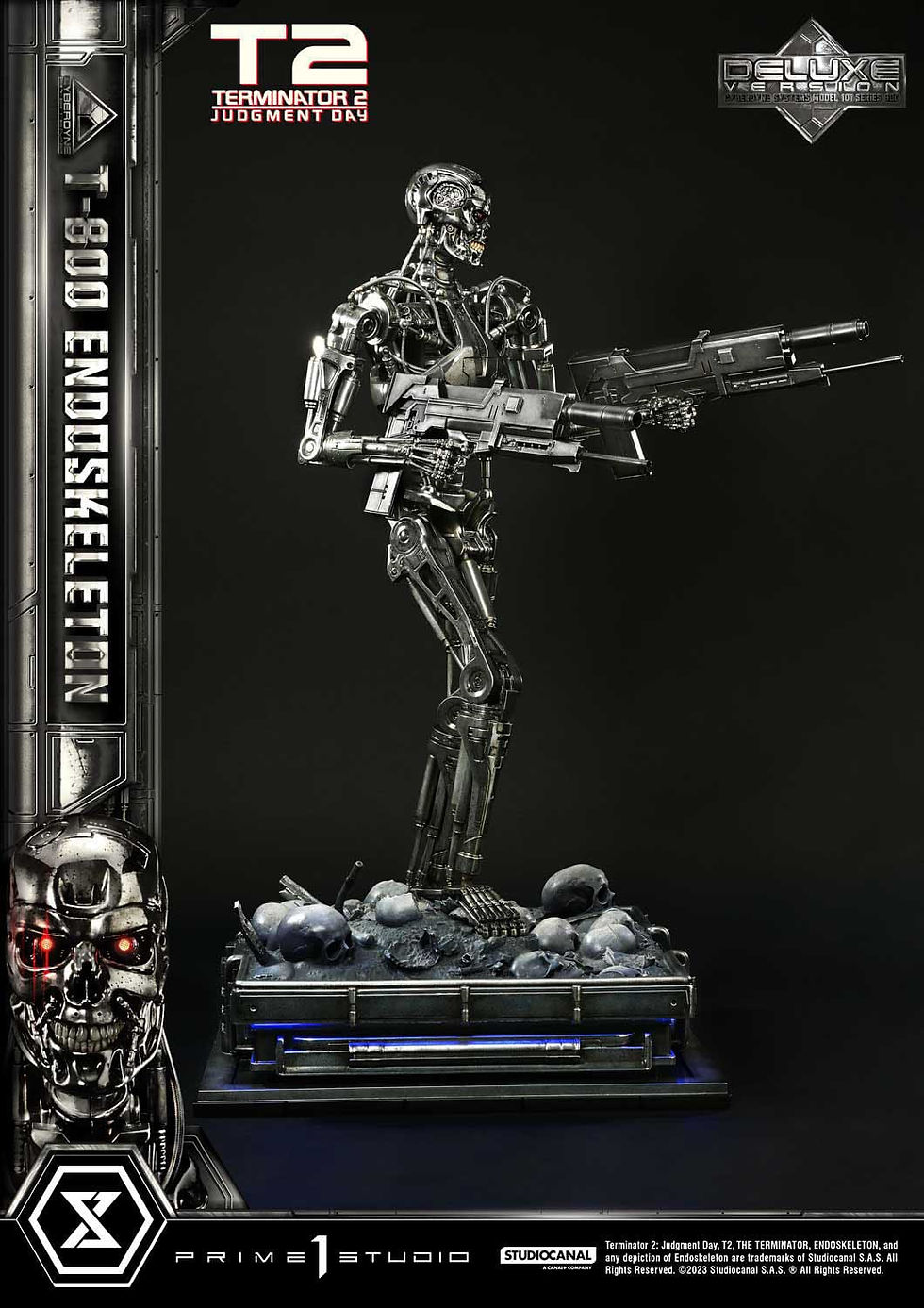 Thumbnail: Terminator 2  Judgment Day 1/3  T800 Endoskeleton Deluxe Bonus Version 74 cm