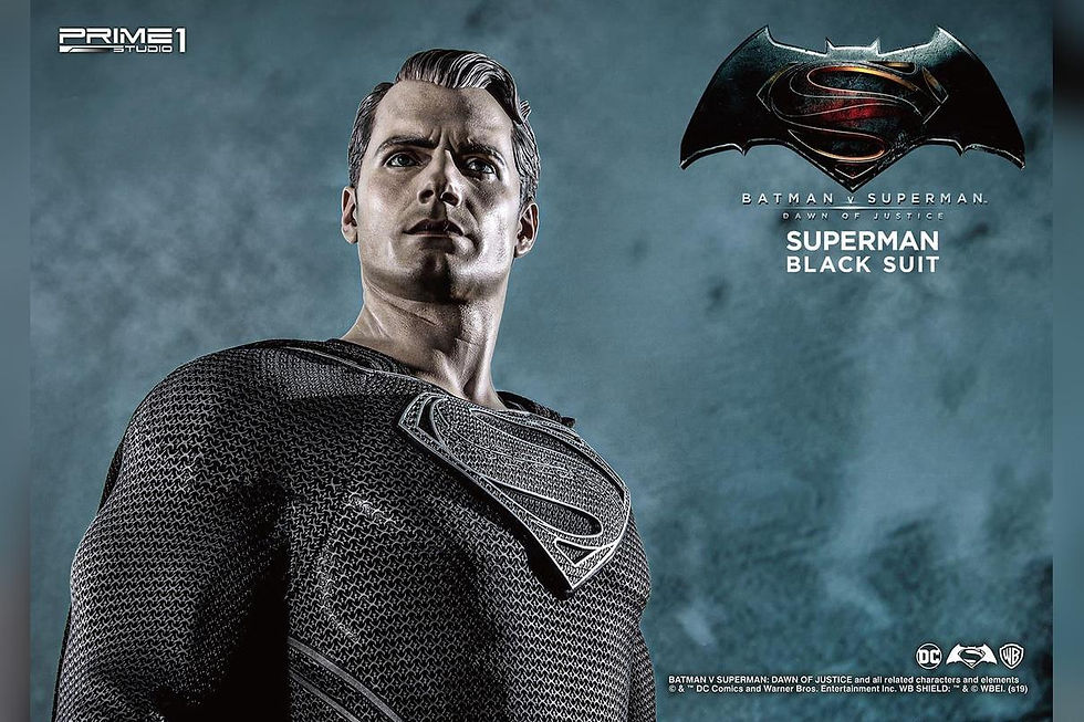 Miniatura: SUPERMAN Black Suit version 1/2  Batman v Superman: Dawn of Justice