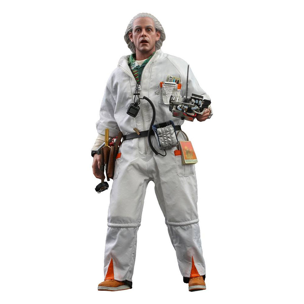 Thumbnail: Back To The Future Movie Masterpiece Action Figure 1/6 Doc Brown 30 cm