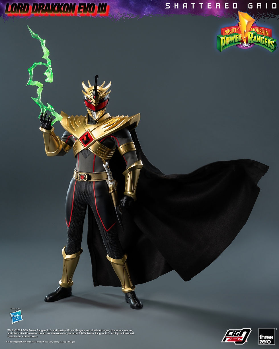 Miniatura: Threezero Power Ranger Mighty Morphin 1/6 Lord Drakkon Evo III