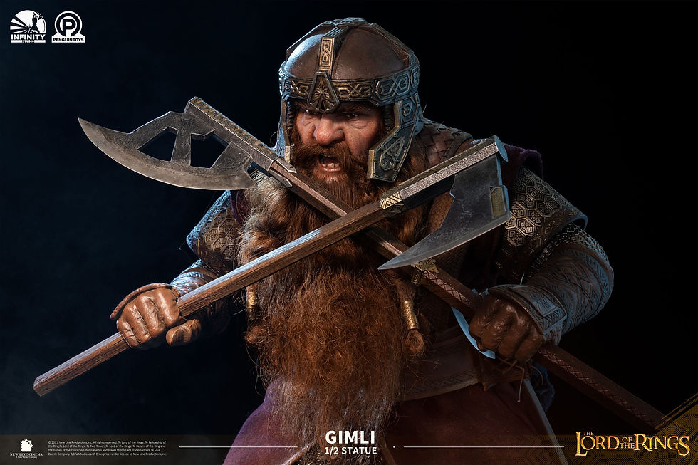 Miniatura: Lord Of The Rings Master Forge Series Statue 1/2 Gimli 88 cm