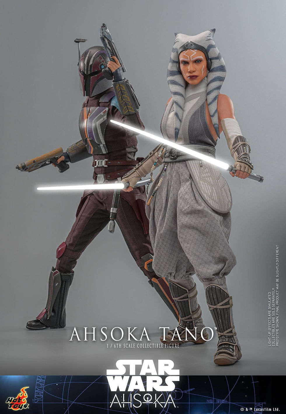 Thumbnail: Star Wars: Ahsoka Action Figure 1/6 Ahsoka Tano 28 cm