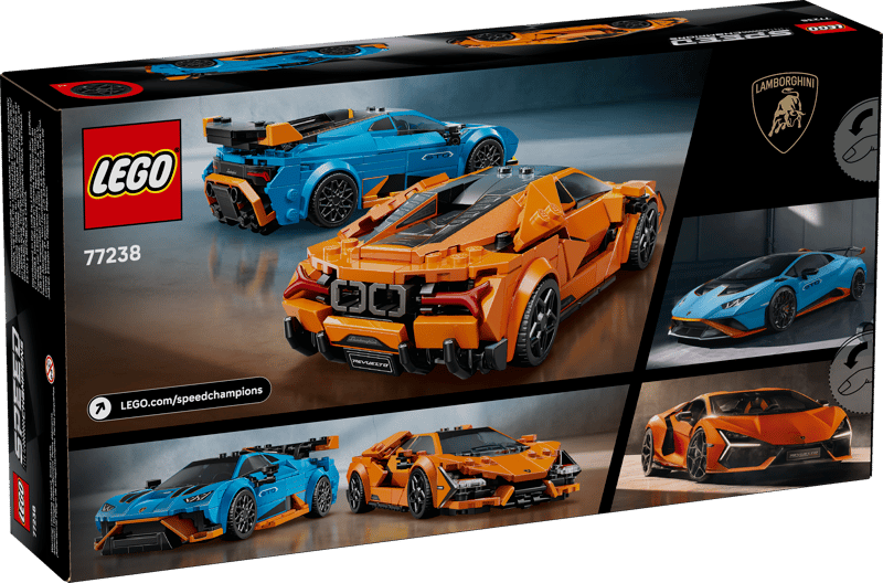 Thumbnail: Lego 77238 Speed Champions - Lamborghini Revuelto e Huracán STO