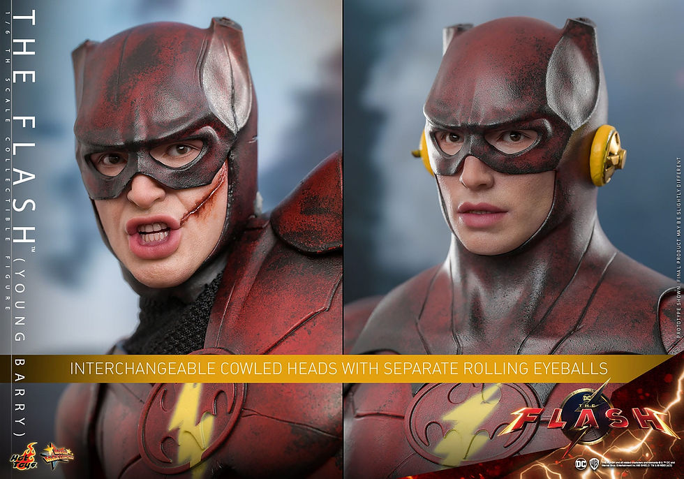Miniatura: The Flash Movie Masterpiece Action Figure 1/6 The Flash (Young Barry) 30 cm