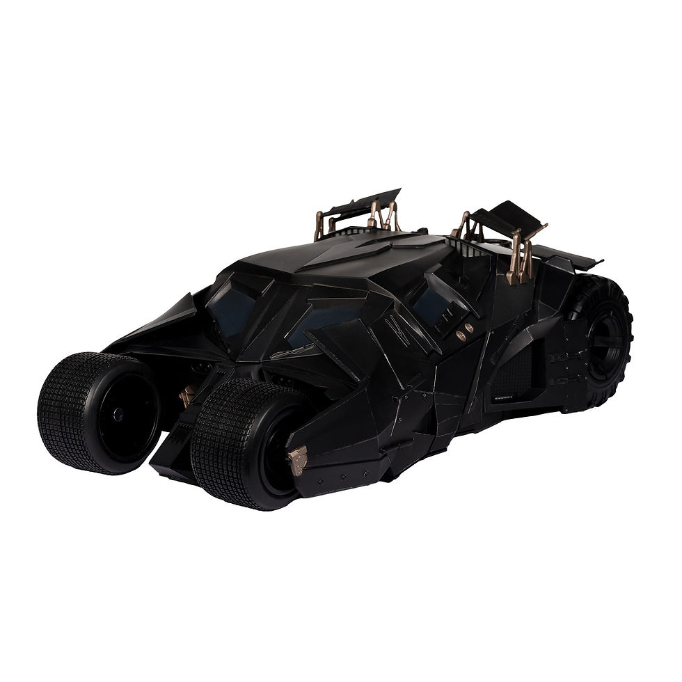 Miniatura: DC Multiverse Vehicle Tumbler with Lucuis Fox (The Dark Knight) (Gold Label)