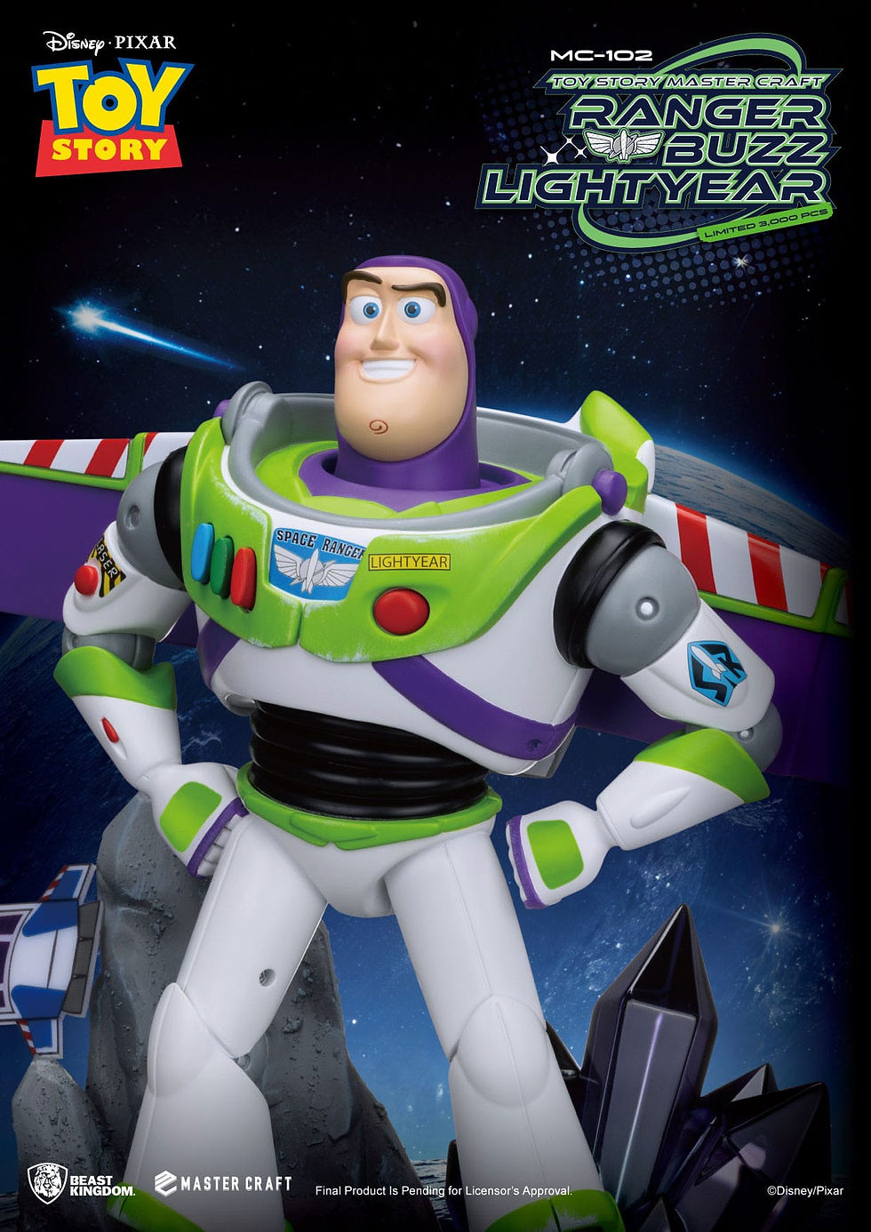 Thumbnail: Toy Story Master Craft Statue Ranger Buzz Lightyear 34 cm