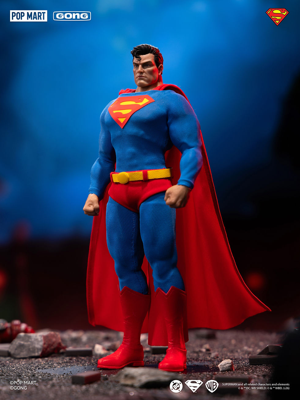 Miniatura: POP MART - Gong Studio Batman:Hush 1/12 Superman