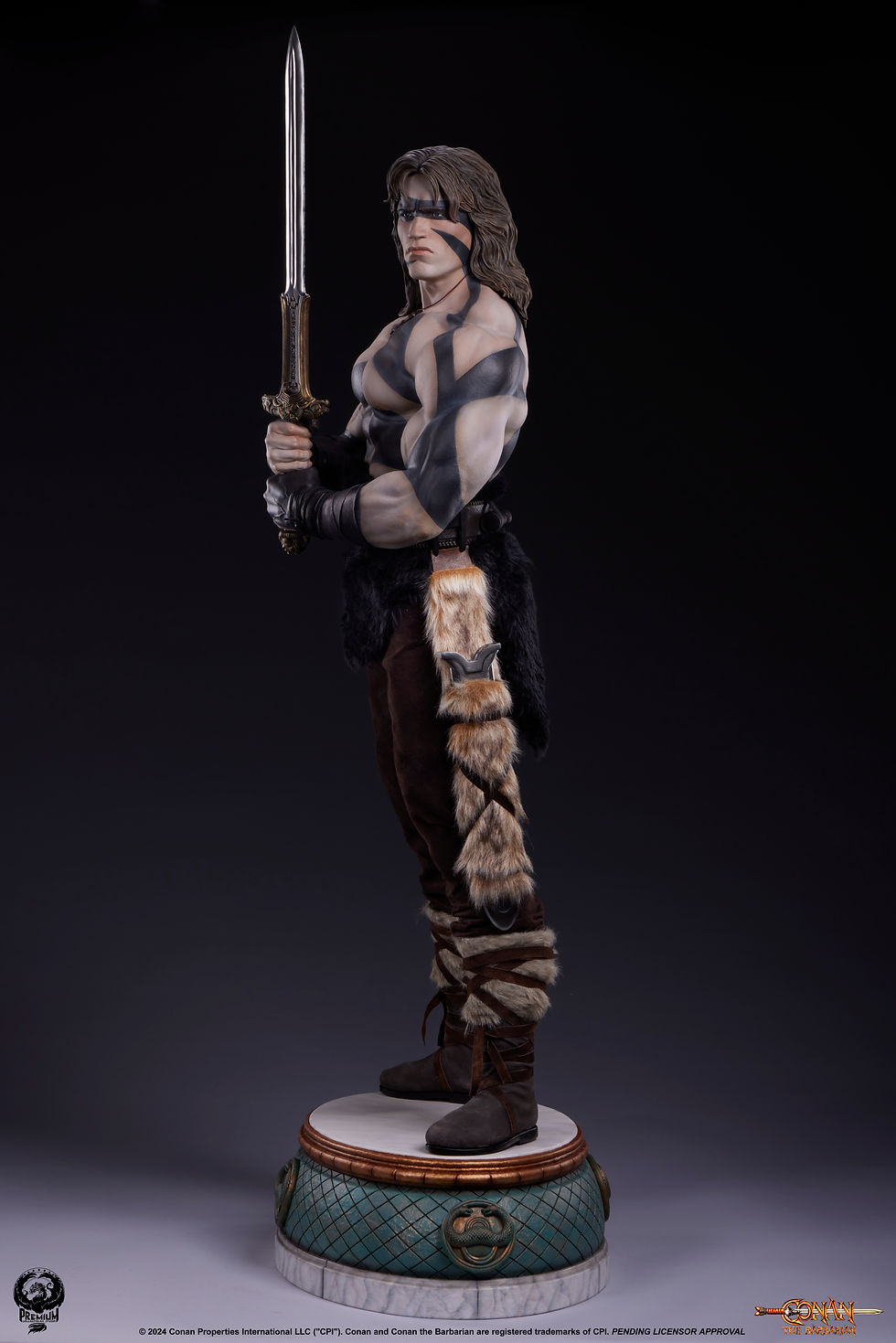 Miniatura: PCS Conan 1/2 War paint version