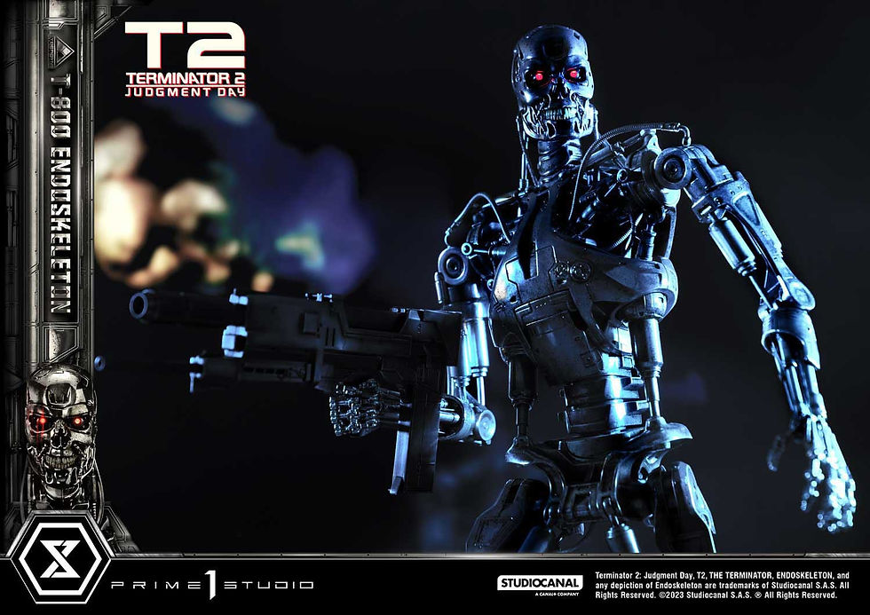 Thumbnail: Terminator 2  Judgment Day 1/3  T800 Endoskeleton Deluxe Version 74 cm