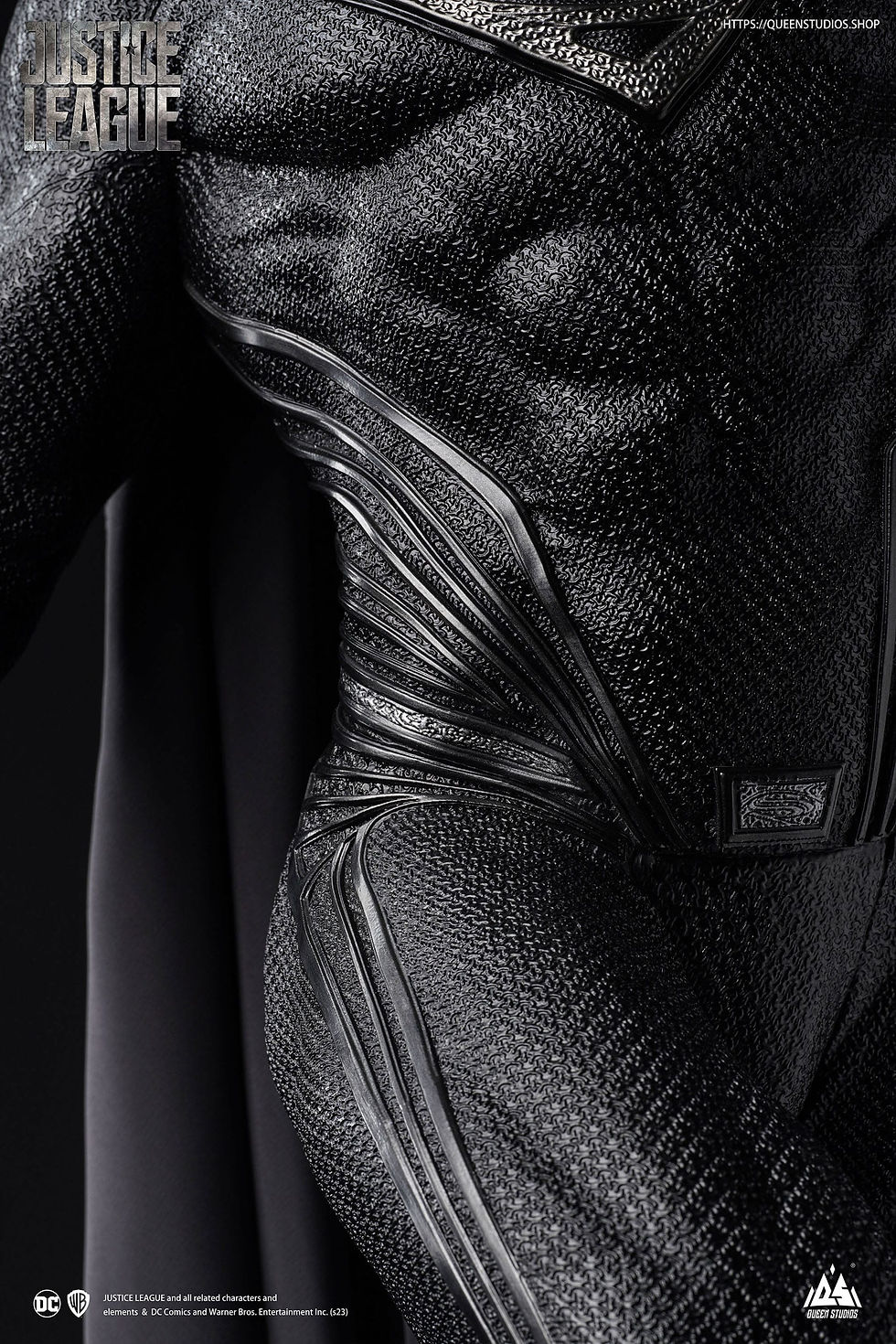 Thumbnail: Justice League Superman Black Suit 1/3 Premium edition