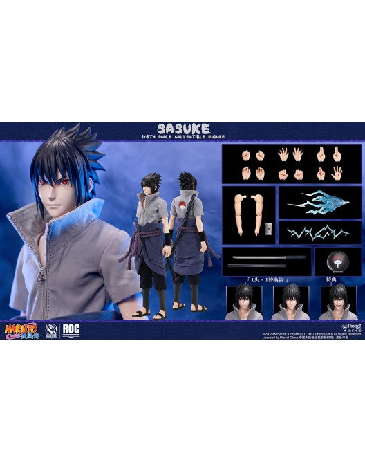 Thumbnail: Rocket Toys Naruto Shippuden 1/6  Sasuke Uchiha ROC-017/018