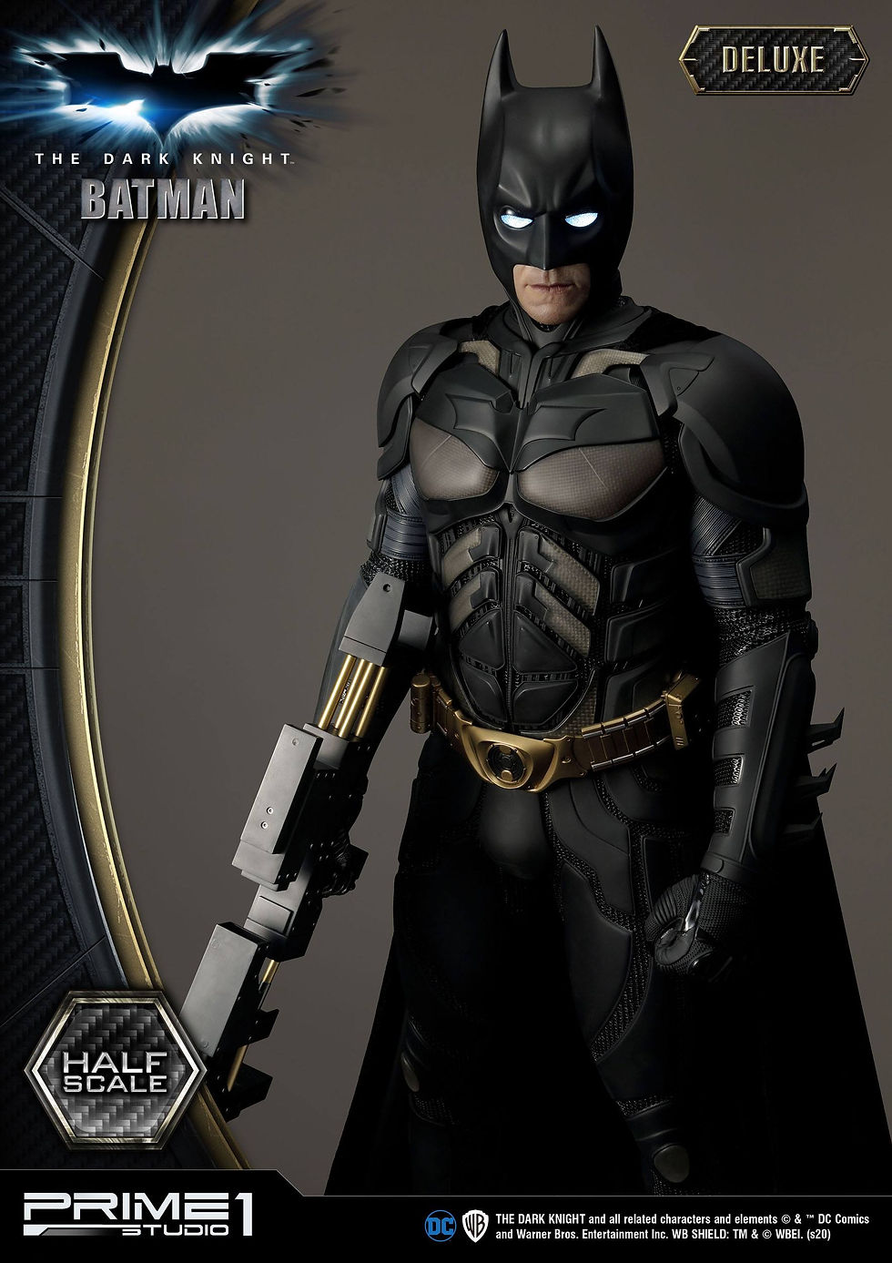 Thumbnail: The Dark Knight 1/2 Statue Batman Deluxe Version 104 cm
