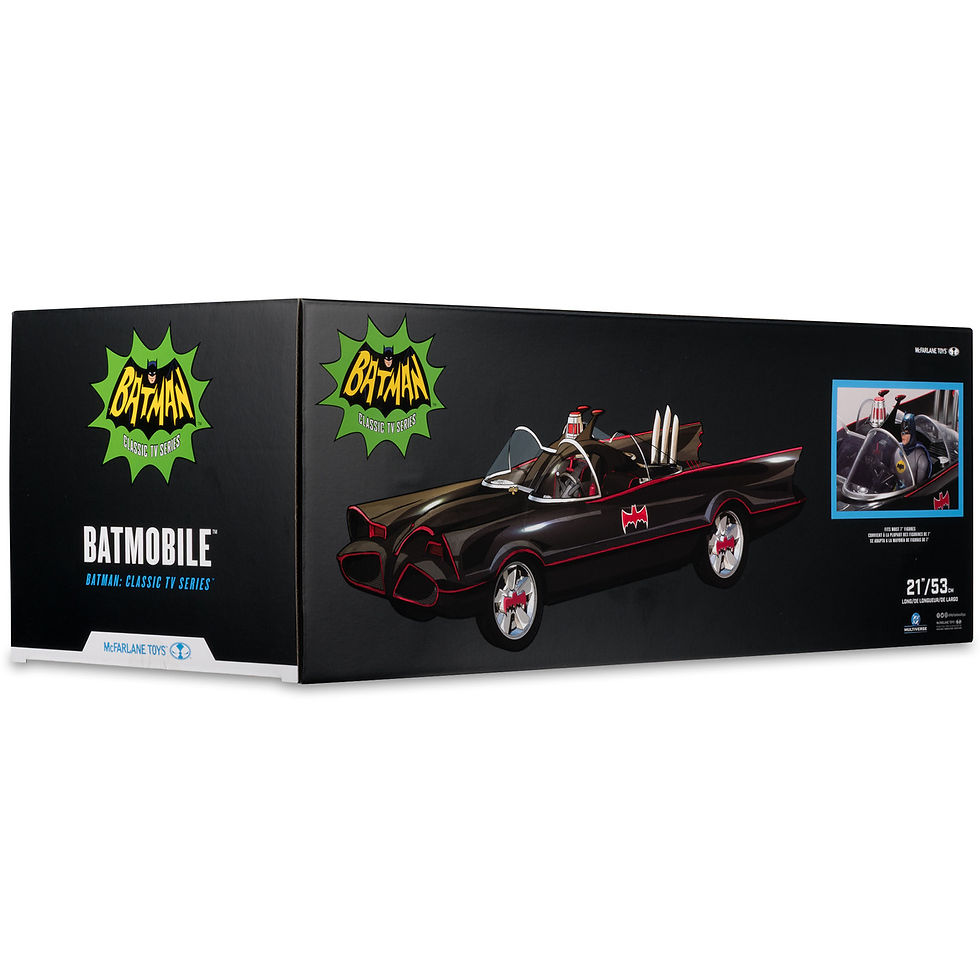 Thumbnail: Dc multiverse vehicles batman 1966 batmobile 50 CM