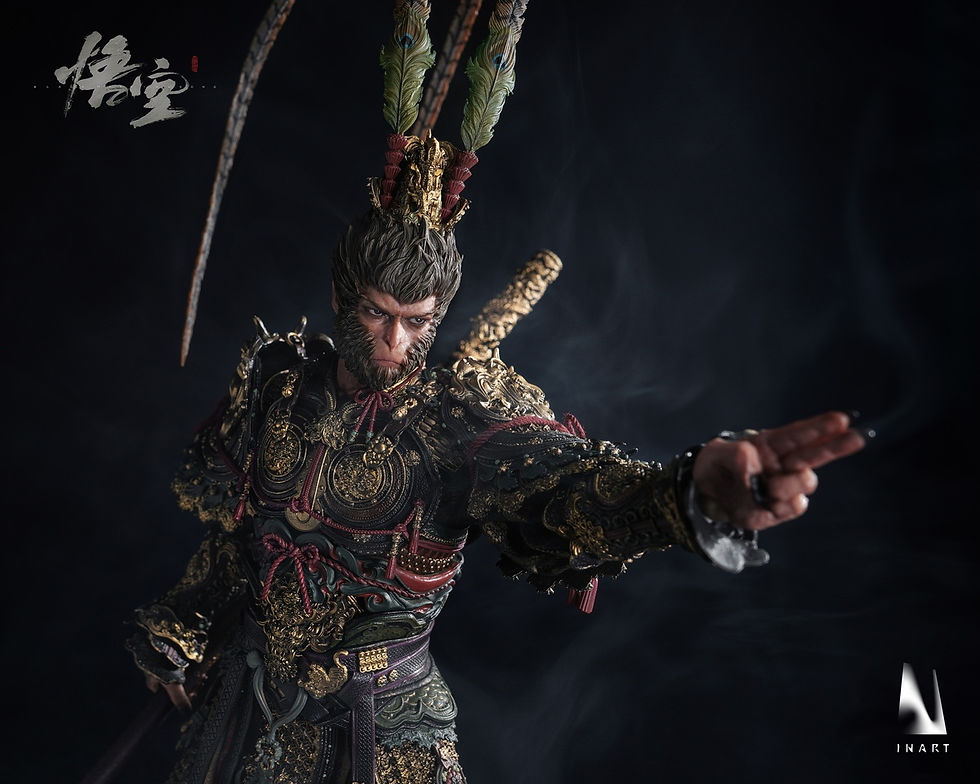 Miniatura: InArt Black Myth 1/6 Wukong Great Sage Armor Set MAG-015