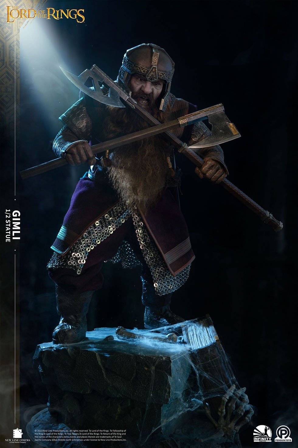 Thumbnail: Lord Of The Rings Master Forge Series Statue 1/2 Gimli 88 cm