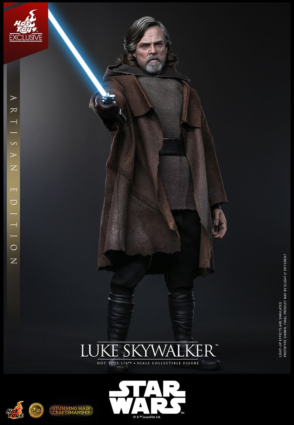 Miniatura: Star Wars  1/6 Luke Skywalker  Artisan Edition MMS879AE