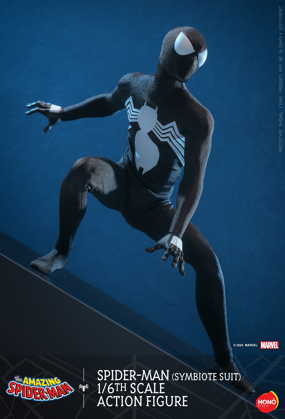 Miniatura: HONO STUDIO Marvel Comics ''Spider-Man'' 1/6 Spider-man (tuta simbionte)