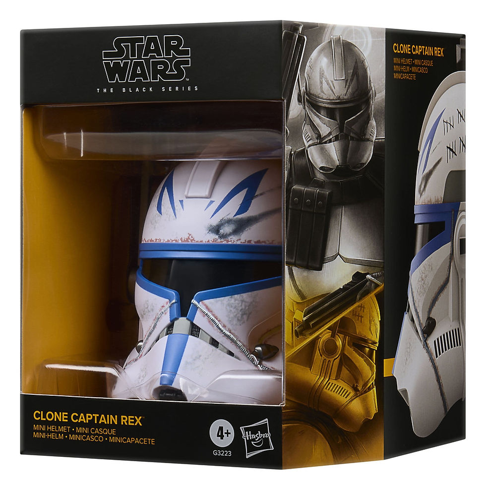 Miniatura: Star Wars: The Clone Wars Black Series Mini Helmet Clone Captain Rex 15 cm