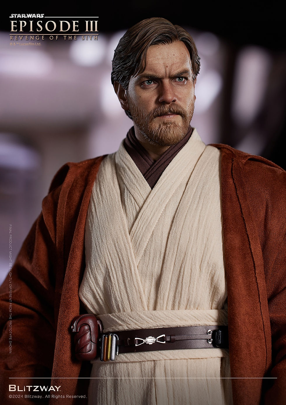 Thumbnail: Star Wars: Episode 3 Obi-Wan Kenobi 1/4 ''Action Statue'' BW-SS-22902