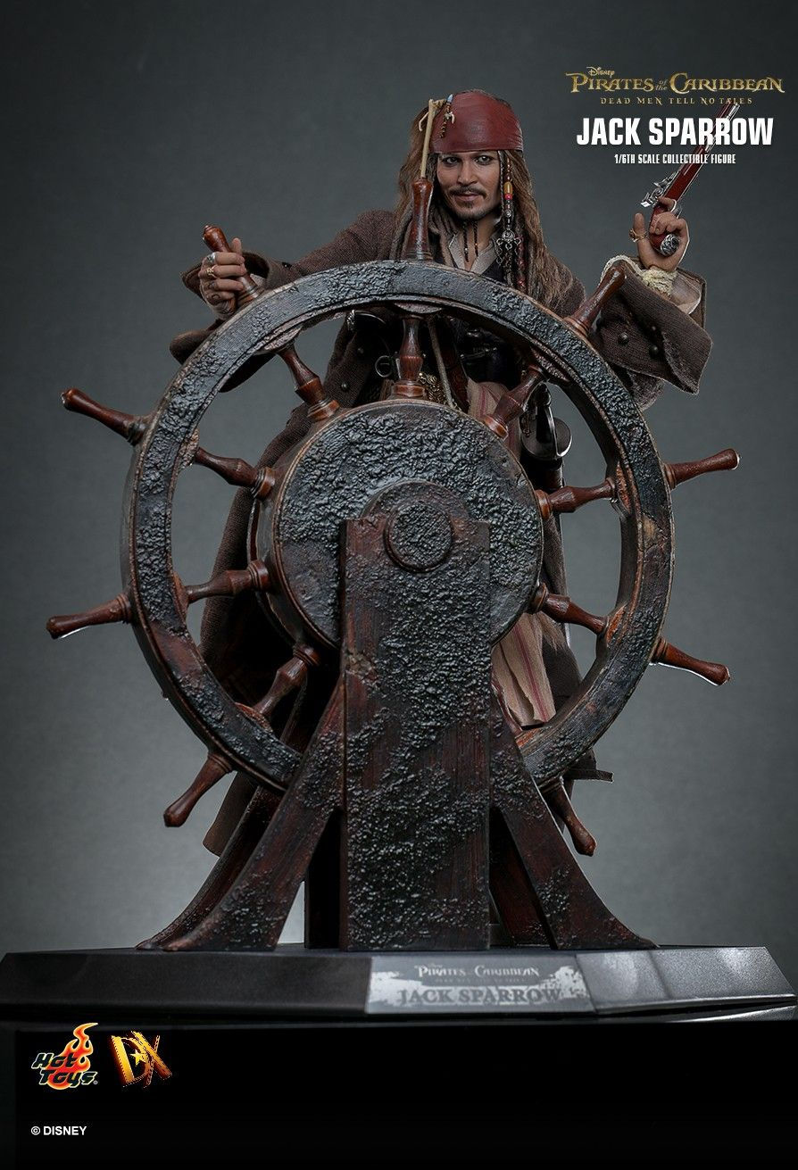 Thumbnail: Pirates of The Caribbean:Dead Men Tell No Tale 1/6 Jack Sparrow DX37