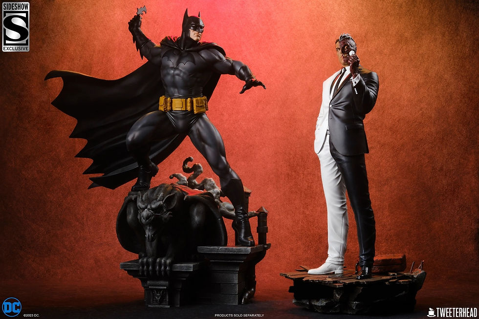 Miniatura: DC Comics Maquette 1/4 Batman (Black and Gray Edition) 66 cm