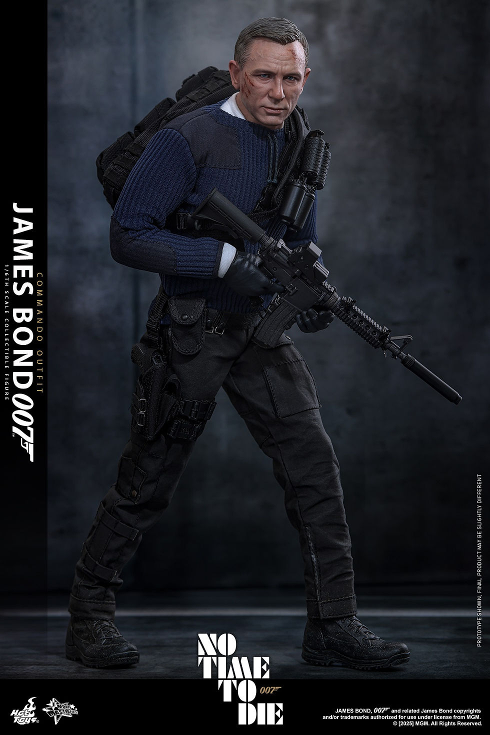 Thumbnail: James Bond 007: No Time To Die 1/6 James Bond (Commando Outfit) MMS804