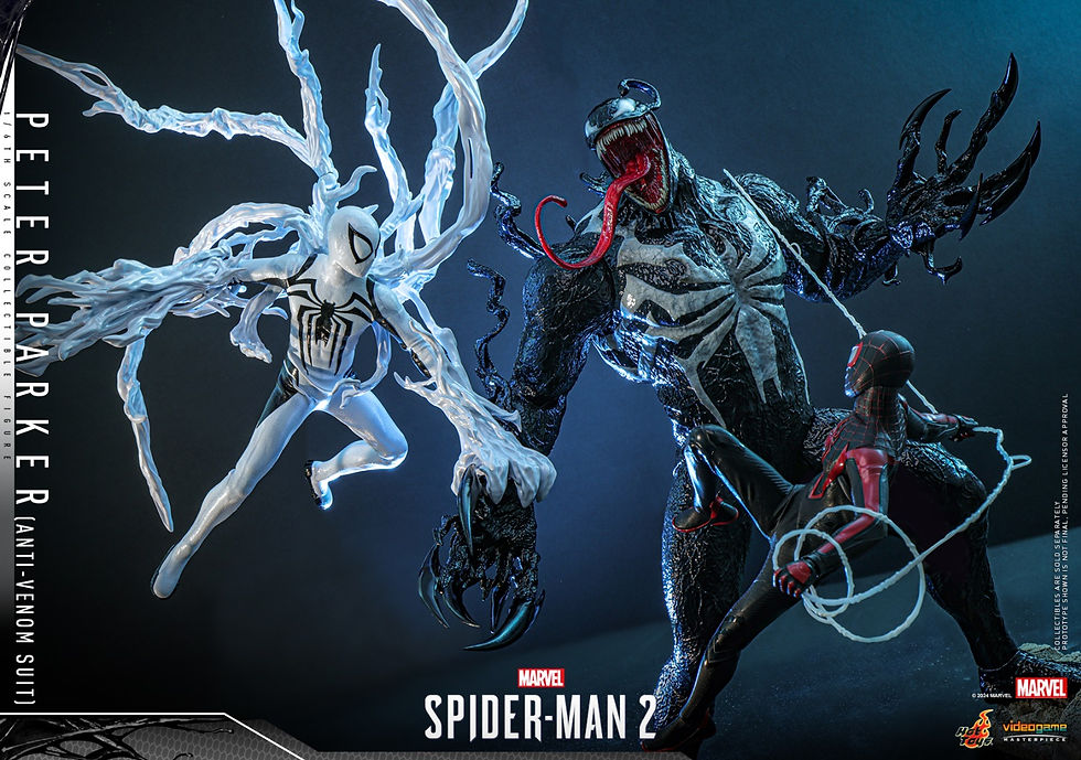 Thumbnail: Spider-Man 2 1/6 Peter Parker (tuta anti-Venom) VGM69