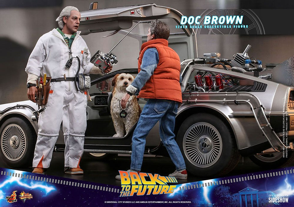 Miniatura: Back To The Future Movie Masterpiece Action Figure 1/6 Doc Brown 30 cm