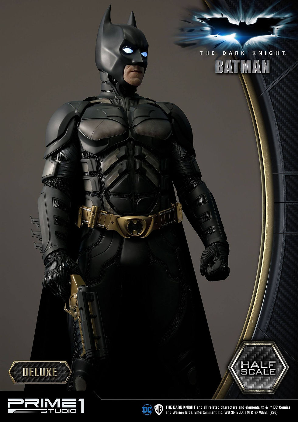 Thumbnail: The Dark Knight 1/2 Statue Batman Deluxe Version 104 cm