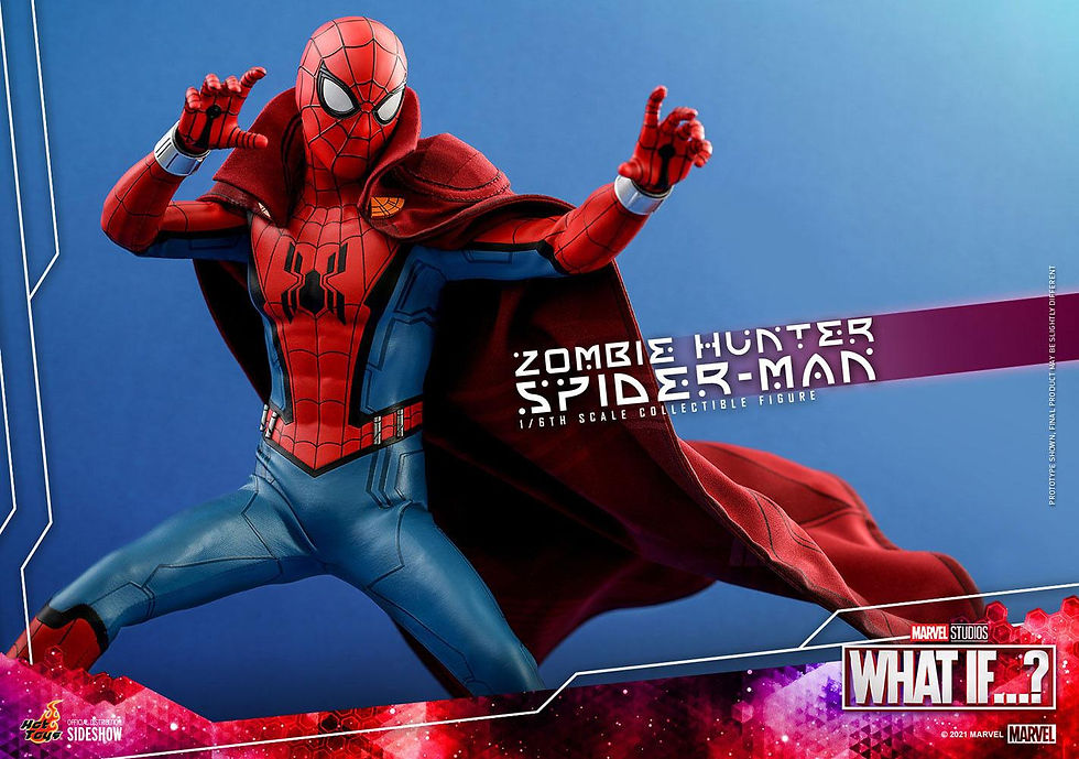 Thumbnail: What If...? Action Figure 1/6 Zombie Hunter Spider-Man 30 cm by Hot Toys