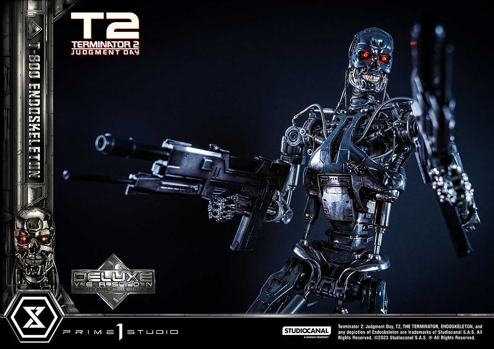 Thumbnail: Terminator 2  Judgment Day 1/3  T800 Endoskeleton Deluxe Version 74 cm