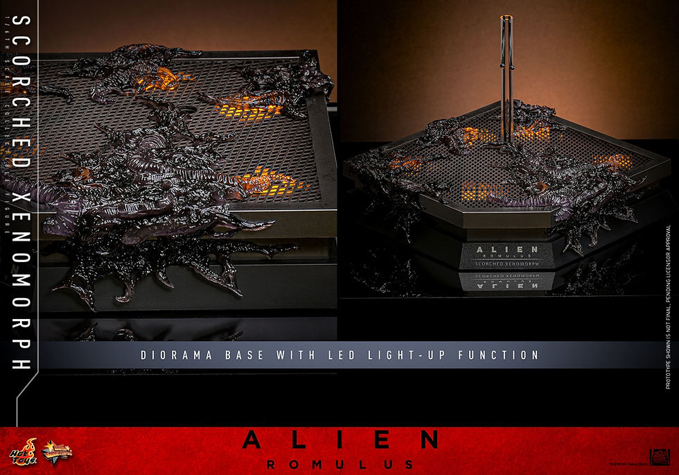 Thumbnail: Alien Romulus: 1/6 Scorched Xenomorph MMS784