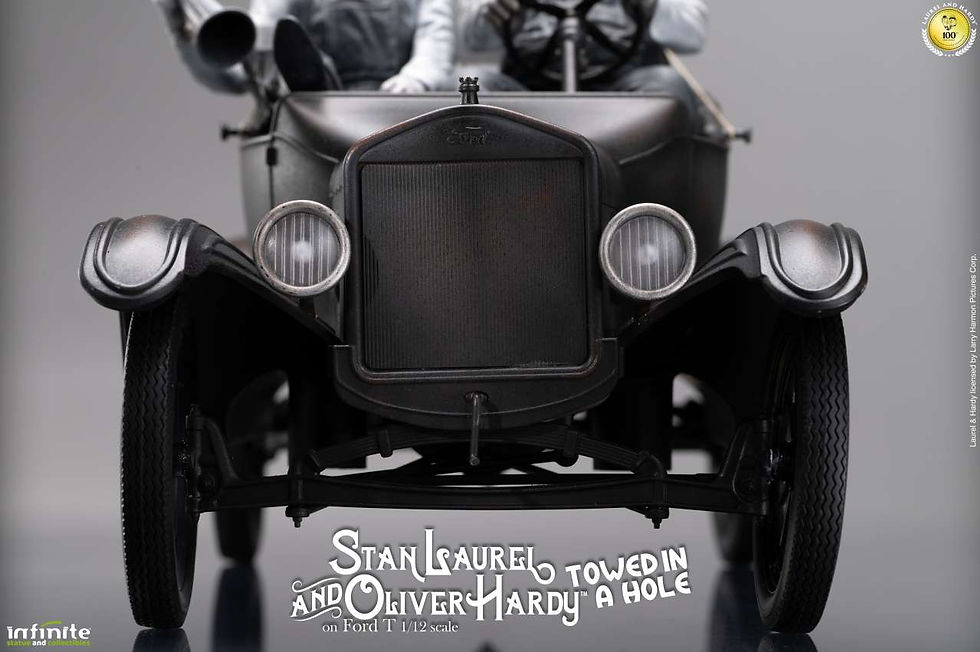 Thumbnail: Laurel & hardy towed in a hole ford t 1/12 scale