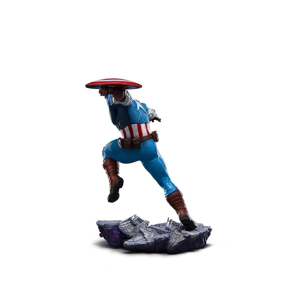 Miniatura: Marvel BDS Art Scale Statue 1/10 Captain America 22 cm