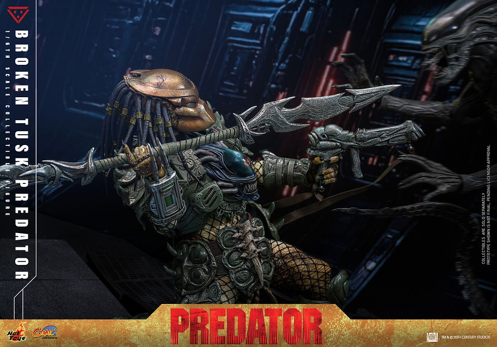Thumbnail: Predator 1/6 Broken Tusk Predator CMS029