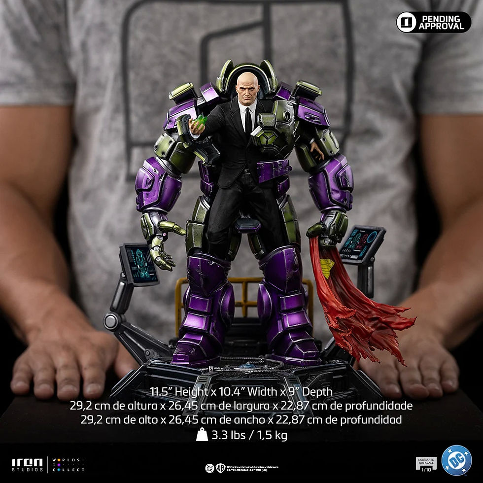 Miniatura: Dc Comics 1/10 Lex Luthor Unleashed