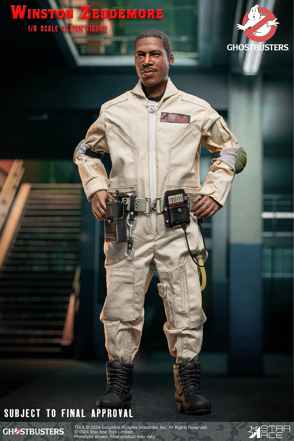 Thumbnail: STAR ACE Ghostbusters 1/6 Winston Zeddemore SA0154