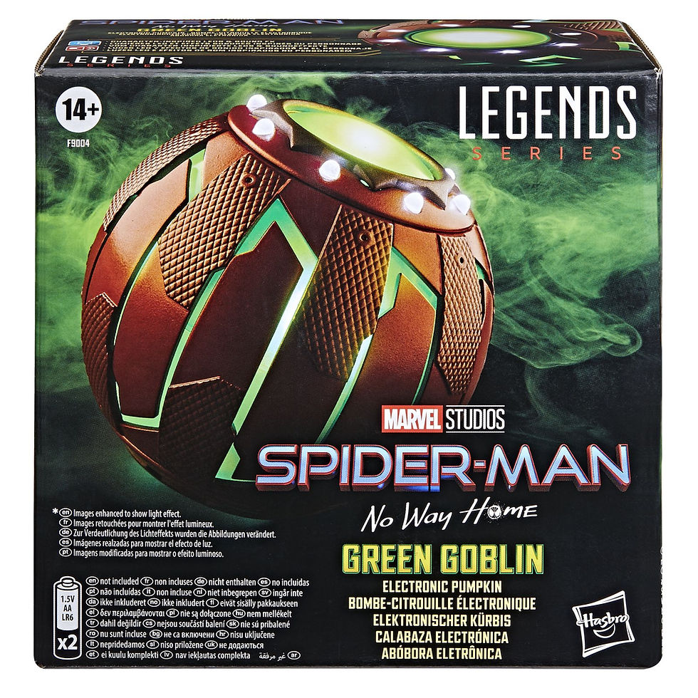 Thumbnail: Spiderm-man No Way Home: Green Goblin Elettronic Pumpkin Life Size