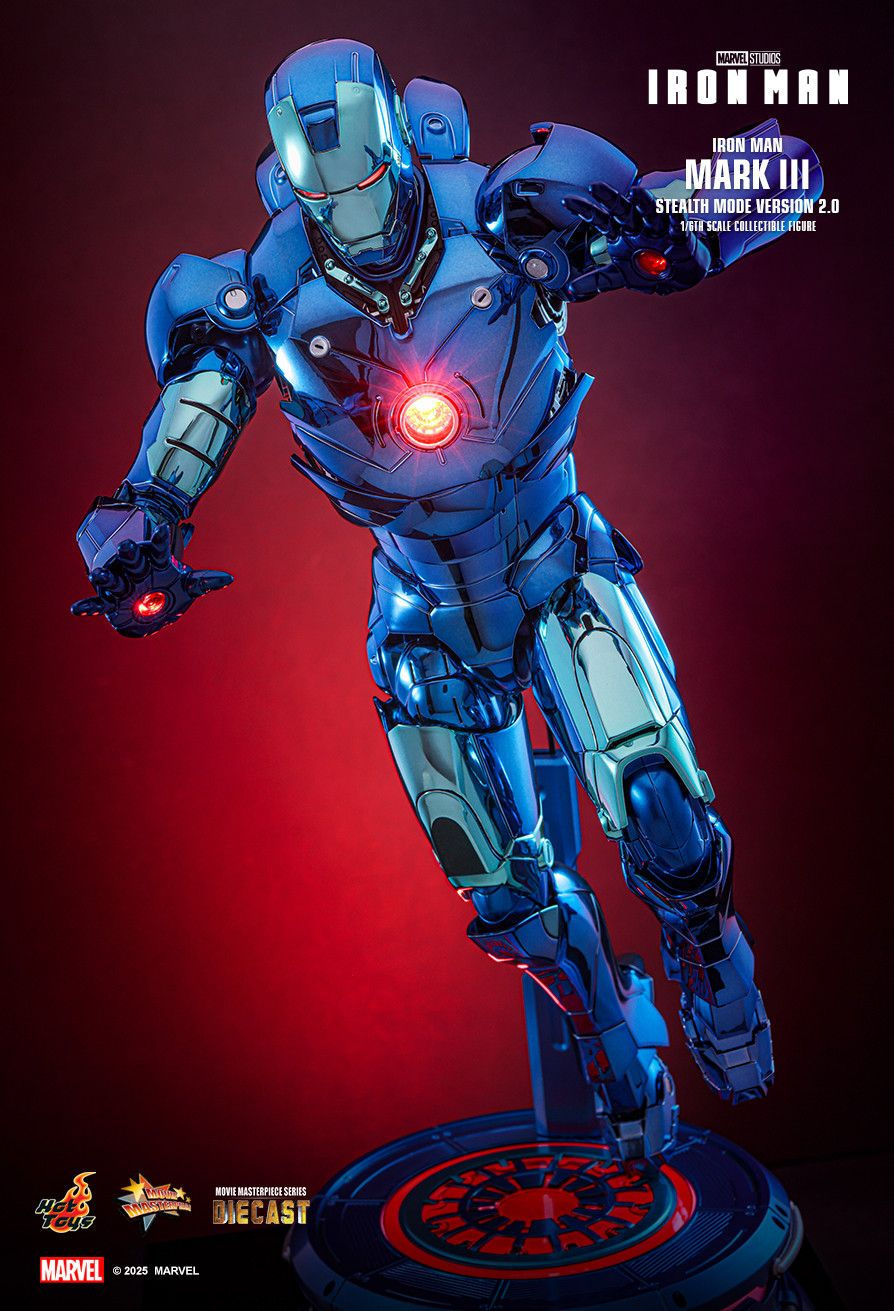 Miniatura: Iron Man 1/6 Iron Man Mark III (Stelth Mode Version) 2.0 MMS814D71