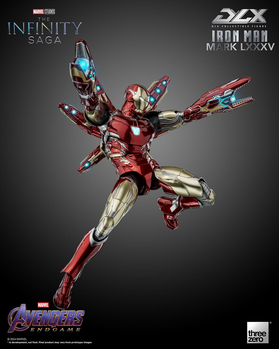 Miniatura: Infinity Saga DLX Action Figure 1/12 Iron Man Mark 85 17 cm